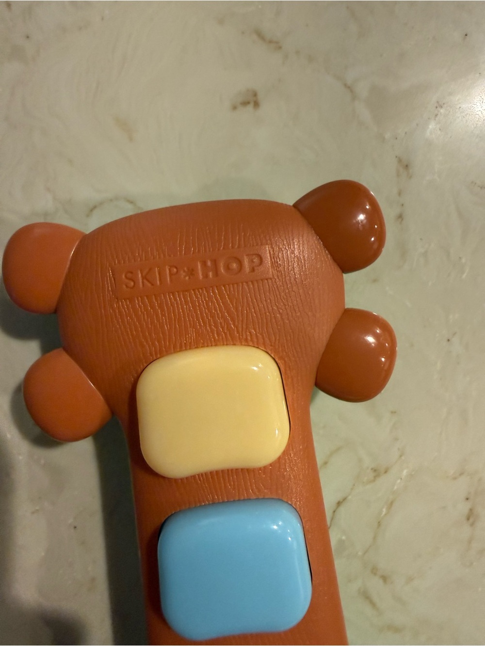 Skip Hop Green Giraffe Musical Rattle - Picture 3 of 4